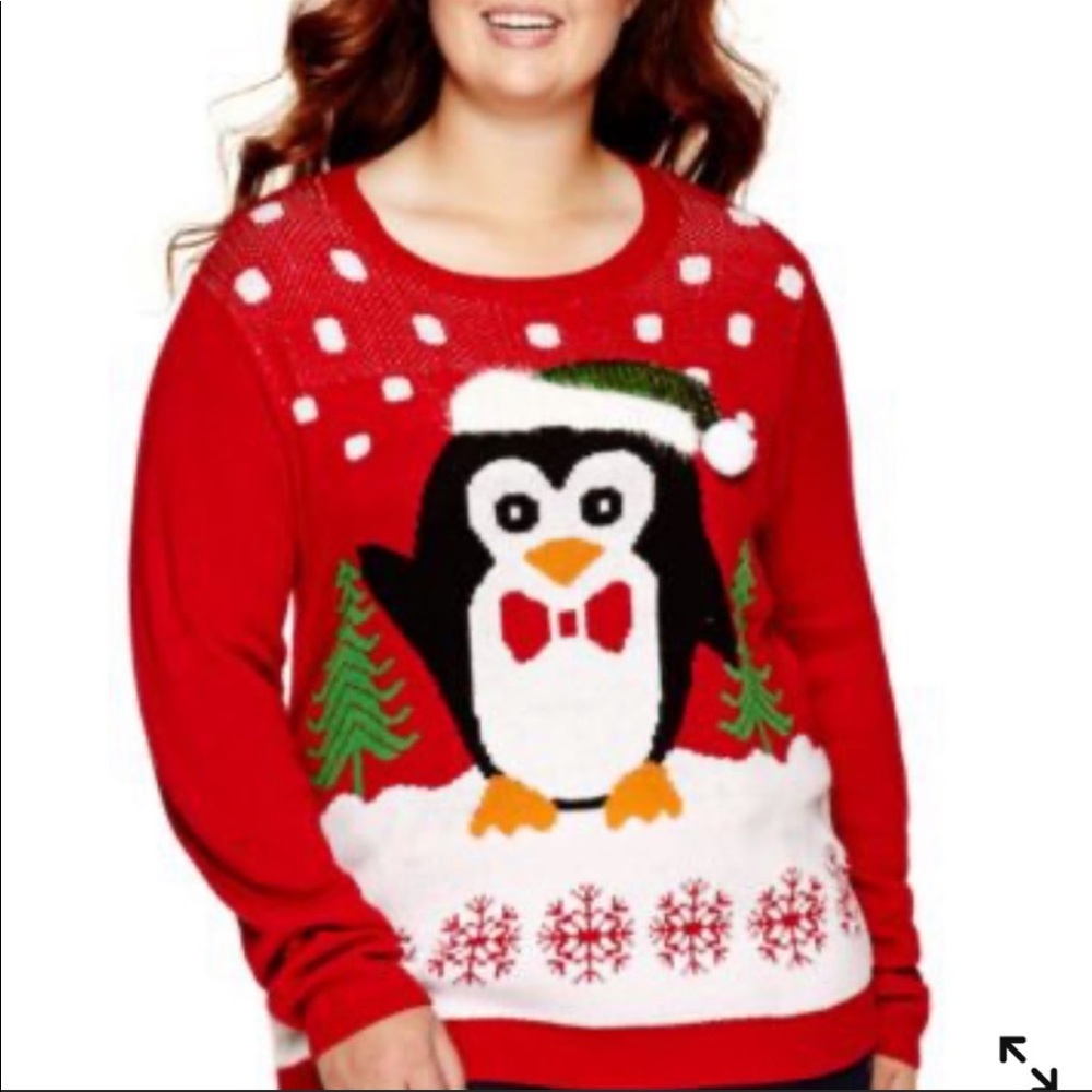 Penguin Christmas sweater